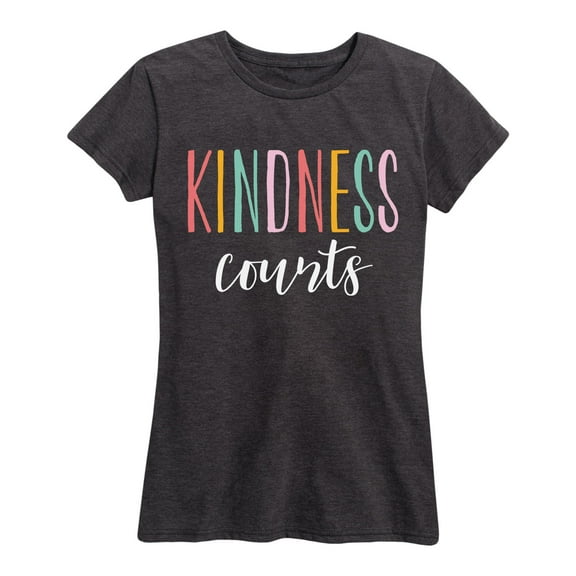 Instant Message - Kindness Counts - Women's Short Sleeve Graphic T-Shirt