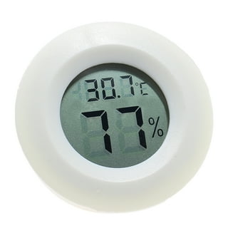 Embedded electronic temperature and hygrometer household thermometer  hygrometer high-precision breeding cage thermometer