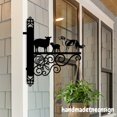 thumbnail image 3 of Handmadetneonsign Border Collie & Sheep Hanging Bracket, Farm Hanging Basket, Hanging Bracket For Garden 041735, 3 of 5