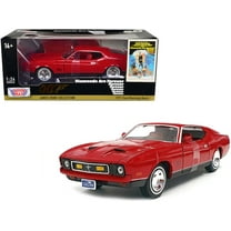 1971 Ford Mustang Mach 1 Red James Bond 007 "Diamonds are Forever" (1971) Movie "James Bond Collection" Series 1/24 Diecast Model Car by Motormax