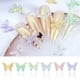 thumbnail image 3 of Accesorios para uñas de mariposa Aurora, diamantes de imitación 3D, Charm de resina, parte inferior plana para uñas con purpurina, DIY, diseño de manicura coreana, 30 piezas, 3 of 4