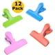thumbnail image 4 of Clips para cadera de acero inoxidable, grandes, 3 pulgadas de ancho, 4 colores surtidos, paquete de 4. Clips para bolsas de alta resistencia, sello hermético para bolsas de alimentos. Clips metálicos, 4 of 5