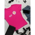 thumbnail image 3 of Daisy Wink T-Shirt Women -Image by Shutterstock, Female 4X-Large, 3 of 4