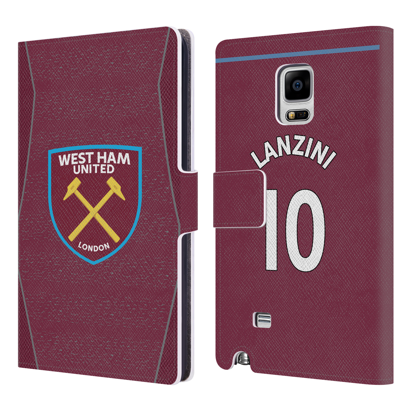 OFFICIAL WEST HAM UNITED FC 2018/19 HOME KIT 1 LEATHER ...
