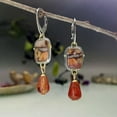 thumbnail image 3 of EOEMY 925 Silver Fashion Dangle Drop Earrings Hook Women Turquoise Jewelry Ear Gifts-#7, 3 of 3