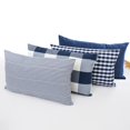 thumbnail image 2 of Zenghuiiii Pillow Cover Navy Blue Decorative Pillow Cover With Buffalo Plaid Pillowcase Zipper, 2 of 4
