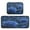 Blue Rose Pattern, variant on 2-Piece Kitchen Rugs Set Non-Slip Mats Carpet Floor for Kitchen, Bathroom (19.7"x27.6" & 19.7"x47.2") Watercolor Dandelions Pattern
