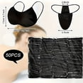 thumbnail image 6 of Norbi 50PCS Womens Disposable Bras and Disposable Thong Panties for Spa, Disposable Non-woven Underwear Set Soft Breathable Bra T Thong Set, 6 of 7