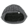 thumbnail image 3 of Men's Women's Winter Beanie Hat Warm Knit Hat Thick Fleece Lined Winter Cap, 3 of 6