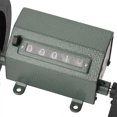 thumbnail image 4 of Contador De Longitud, 5 Dígitos Restablecer Franjas Clave Evitar Deslizamiento Tipo De Rodillo Máquina De Conteo 0-9999.9m Rango Para Cuero ANGGREK GDGS05, 4 of 8