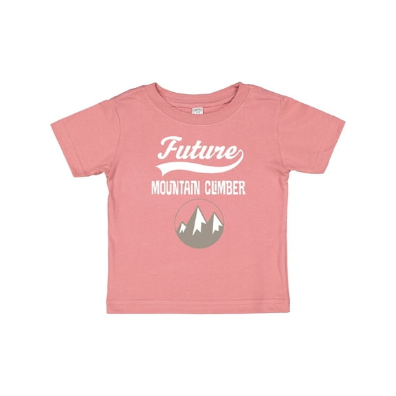 Inktastic Future Mountain Climber Hiking Boys or Girls Baby T-Shirt