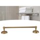 thumbnail image 1 of Toallero de baño de cobre de estilo europeo, colgador de baño montado en la pared, color antiguo, 41 cm, 1 of 5