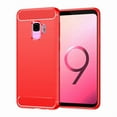 thumbnail image 1 of PANDACO Red Brushed Metal Case for Samsung Galaxy S9, 1 of 2
