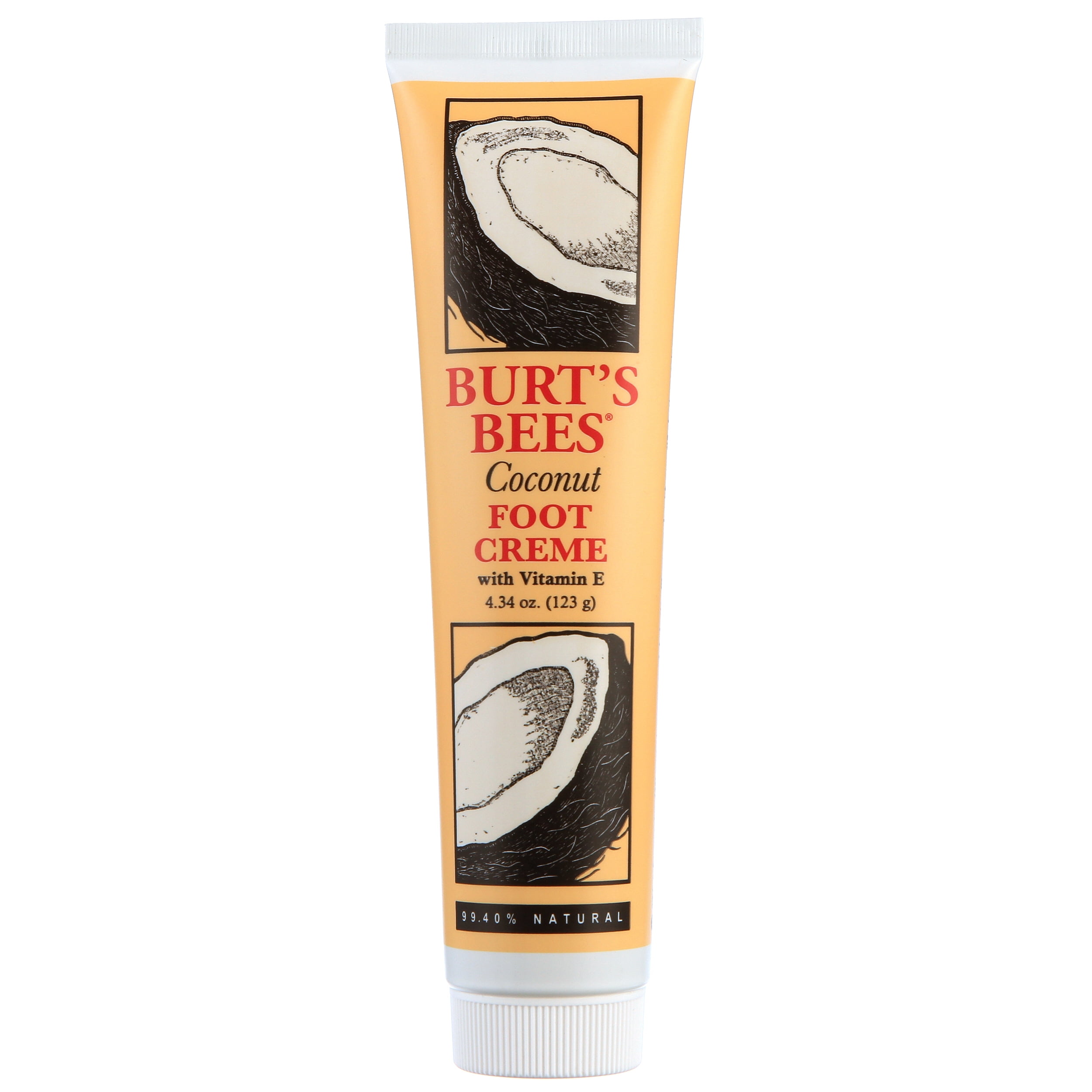 Burt's Bees Coconut Foot Cream 4.34 Ounce Tube