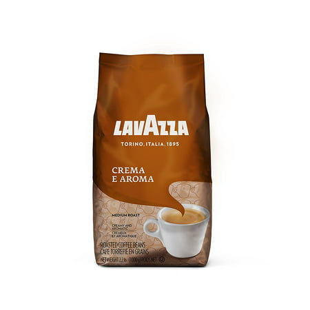 Lavazza Crema e Aroma Whole Bean Coffee Blend, Medium Roast, 35.2 Ounce