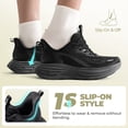 thumbnail image 2 of ALLSWIFIT Women's Slip On Walking Shoes Hands-Free Cushion Running Tennis Shoes Non-Slip Comfortable Workout Gym Sports Athletic Fashion Sneakers ActiveBreeze2.0, 2 of 6