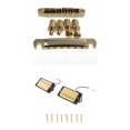 thumbnail image 1 of Pieza de Puente de Oro + Conjunto de Pastillas Sellado para Guitarra, 1 of 9