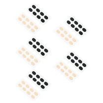 Eyeglass Nose Pads with HighViscosity Surface for Comfortable Wear Assorted Color 20 Sheets