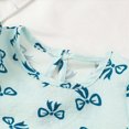 thumbnail image 6 of NOLDARES Toddler Girl Summer Clothes 2Pcs Outfits Sleeveless Top and Tshirt with Elastic Waist Pullover Shorts Set(Blue,6-12 M), 6 of 9