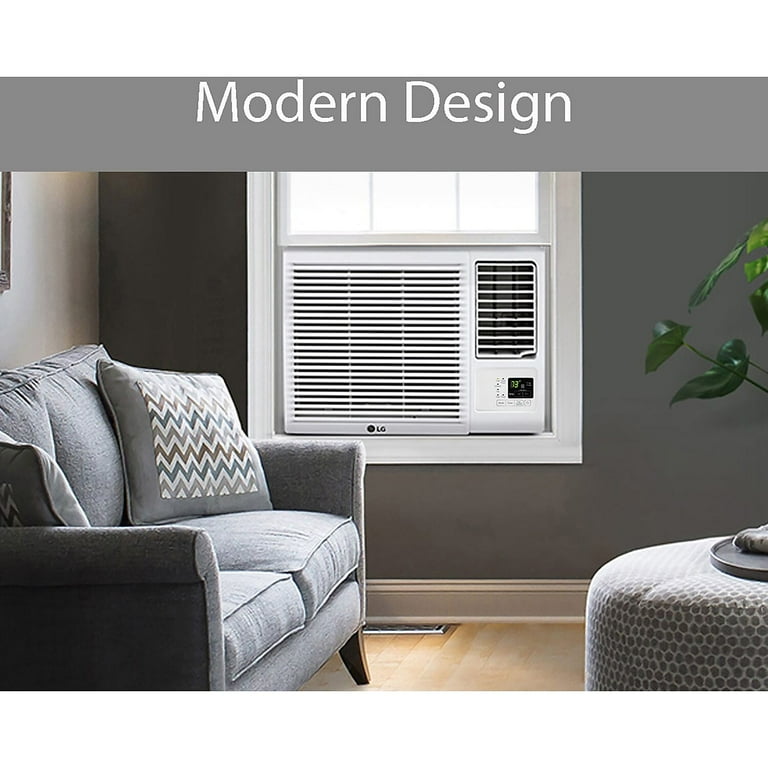 LG 23000 BTU 230V Window-Mounted Air Conditioner with 11600 BTU  Supplemental Heat Function - Walmart.com