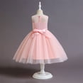 thumbnail image 4 of Edvintorg 3-12Years Children's Party Dress 2025 Little Girls Sleeveless Bowknot Flower Princess Birthday Dresses Kids Dresses for Girls, 4 of 5