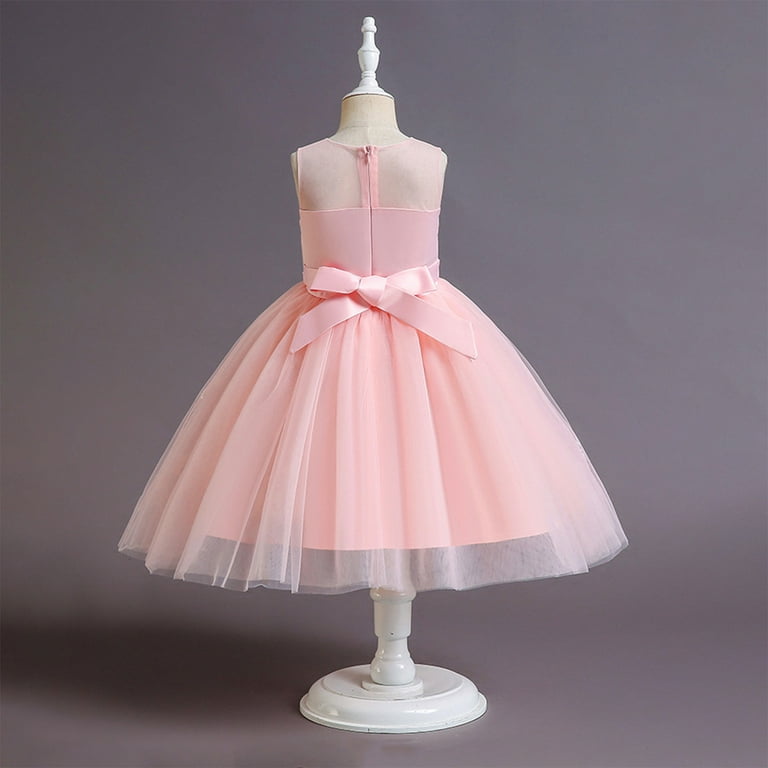 open lace back dress Pink Princess Costume – Magic Tree Kids