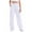 White, variant on GHNJK Corduroy Pants for Girls Casual Trendy Trousers with Elastic Waist Adjustable Drawstring and Pockets Comfortable Stylish Wear 5-15 Years