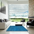 thumbnail image 6 of Ahgly Company Indoor Rectangle Abstract Blue Eyes Blue Abstract Area Rugs, 7' x 9', 6 of 6