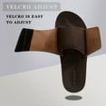 thumbnail image 5 of TOPIO Mens Slides Sandals Slip On Sandals Adjustable Slides, 5 of 8