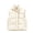 #A08-Beige, variant on Abcomgle Girls Puffy Vests Size 10-12 Stand Collar Sleeveless Vest Jacket for Girls Lightweight Zip Up Padded Kids Vest Winter Fashion Quilted Vest Waistcoat