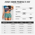thumbnail image 5 of Pofeuu Funny Christmas Deer Print Workout Shorts for Women Scrunch Butt Lifting High Waisted Yoga Gym Seamless Booty Biker Shorts-X-Large, 5 of 8