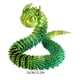 thumbnail image 3 of Peluche de serpiente móvil | Figura articulada flexible | Decoración del Año de la Serpiente | Adorable coleccionable para mascotas y adultos | Material PLA ecológico, 3 of 4