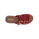 thumbnail image 3 of Sandalias con plataforma Yuri en Piel vegana – Rojo, 3 of 4