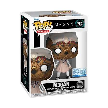 Funko Pop! M3GAN Metallic Vinyl Figure #1903 - Entertainment Earth Exclusive