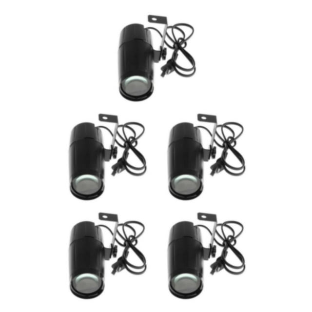 relayinert Powerful LED Beam Spotlight Xmas Pinspot Light Dynamic and Energy-saving Green 15.5x5.5CM 5Set
