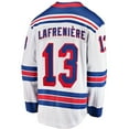 thumbnail image 3 of Men's Fanatics Alexis Lafreniere White New York Rangers  Breakaway Jersey, 3 of 3