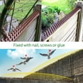 Pluokvzr 10Pcs Fence Wall Spikes Birds Deterrent Repellent Fence Anti