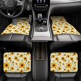 thumbnail image 7 of Fuzoiu European-style Pattern Sunflower A Print Carpet Floor Mats for Car,Car Foot Mat Set,Universal Fit 4 Piece Mat Pad Set,Fits Most Cars Trucks Vans Sedans SUV Auto Carpet Mat Se, 7 of 7