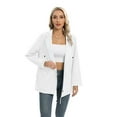 thumbnail image 3 of Liquidation! Veste Fine de Printemps pour Femmes Mode Veste Imperméable Manteau Isolé Coupe-Vent Extérieur Noir 2TG, 3 of 10