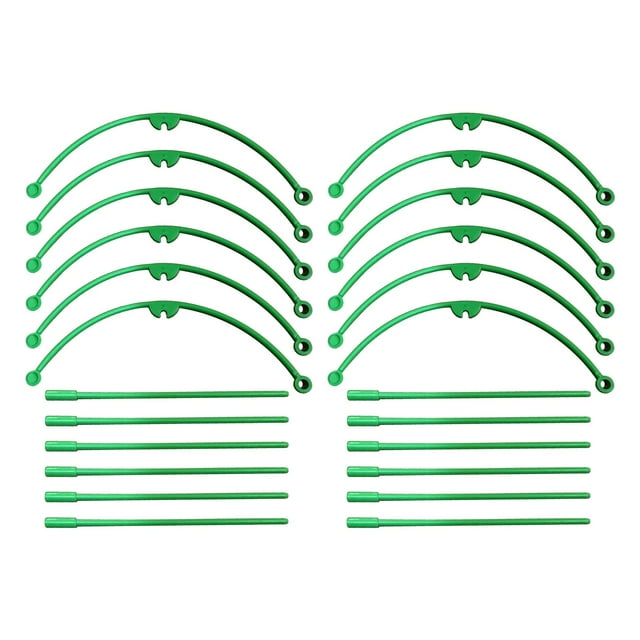 Leodye Cage à Tomates, 4 Pcs Cage de Soutien pour Plantes Résistante à la Rouille Anneau de Jardin Piquet Support pour Plantes pour Tomate, Treillis, Plante Grimpante, Fleur, Petites Cages pour Plantes pour Petites Plantes