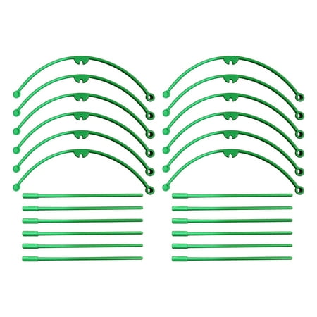 Bfogop 4 Pack Plant Support Tomato Cages for Garden Small Tomato Cages and Supports with Adjustable Rings for Garden Pots Plant Stakes Tomato Trellis Rings for Climbing Plants