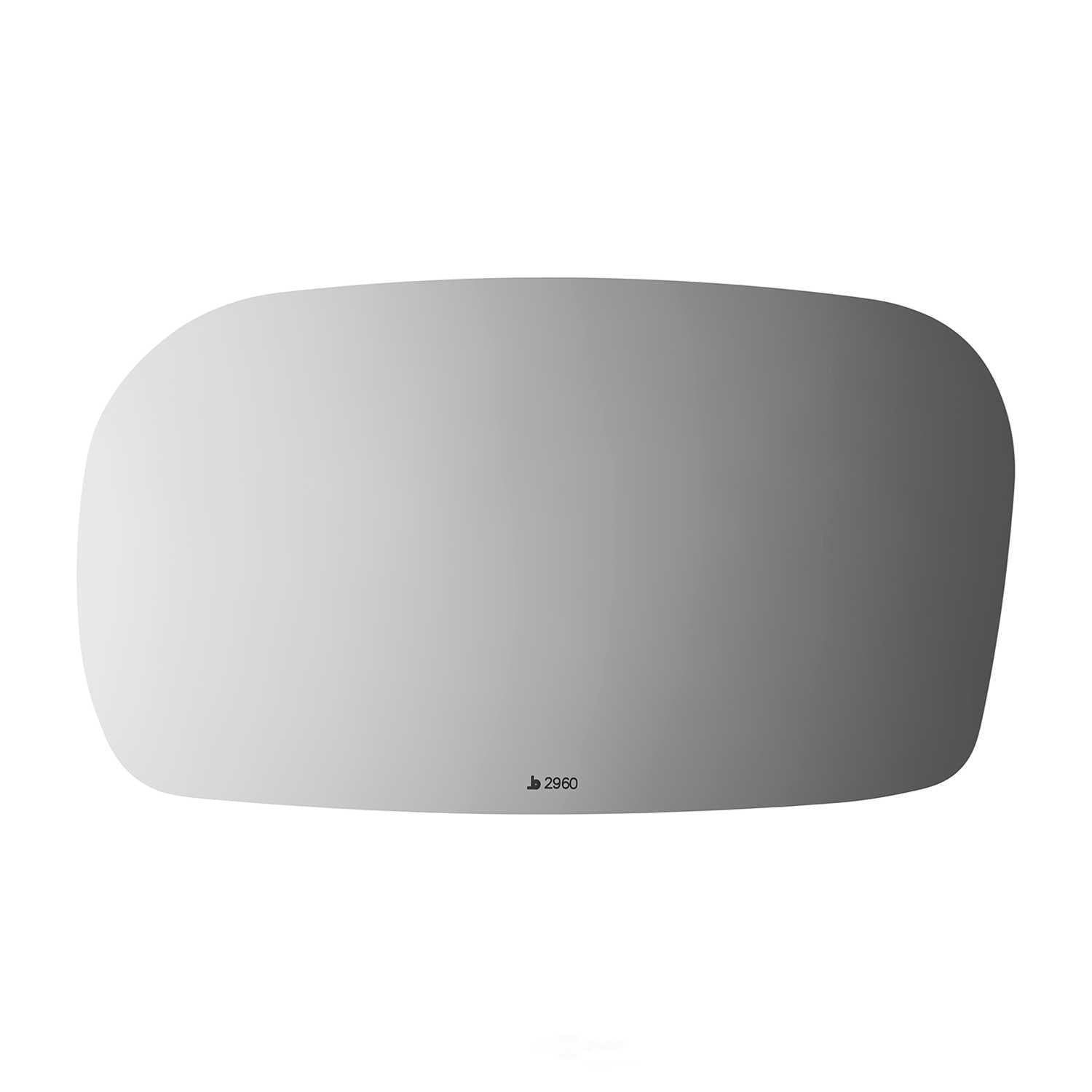 Burco 2960 Driver Side Flat Replacement Mirror Glass for Honda Civic