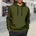 thumbnail image 2 of Vividxx Hoodie For Men Slim Fit Hooded Sweatshirt Casual Pullover For Fall Winter Daily Wear Comfortable Solid Color Hoodie Outerwear, 2 of 5