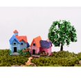 thumbnail image 4 of Mini Casa de Muñecas Jardín de Hadas Terrario Estatuilla Decoración DIY Bonsai Paisaje Artesanía Conjuntos de villas Macarena Jardín de hadas en miniatura, 4 of 7