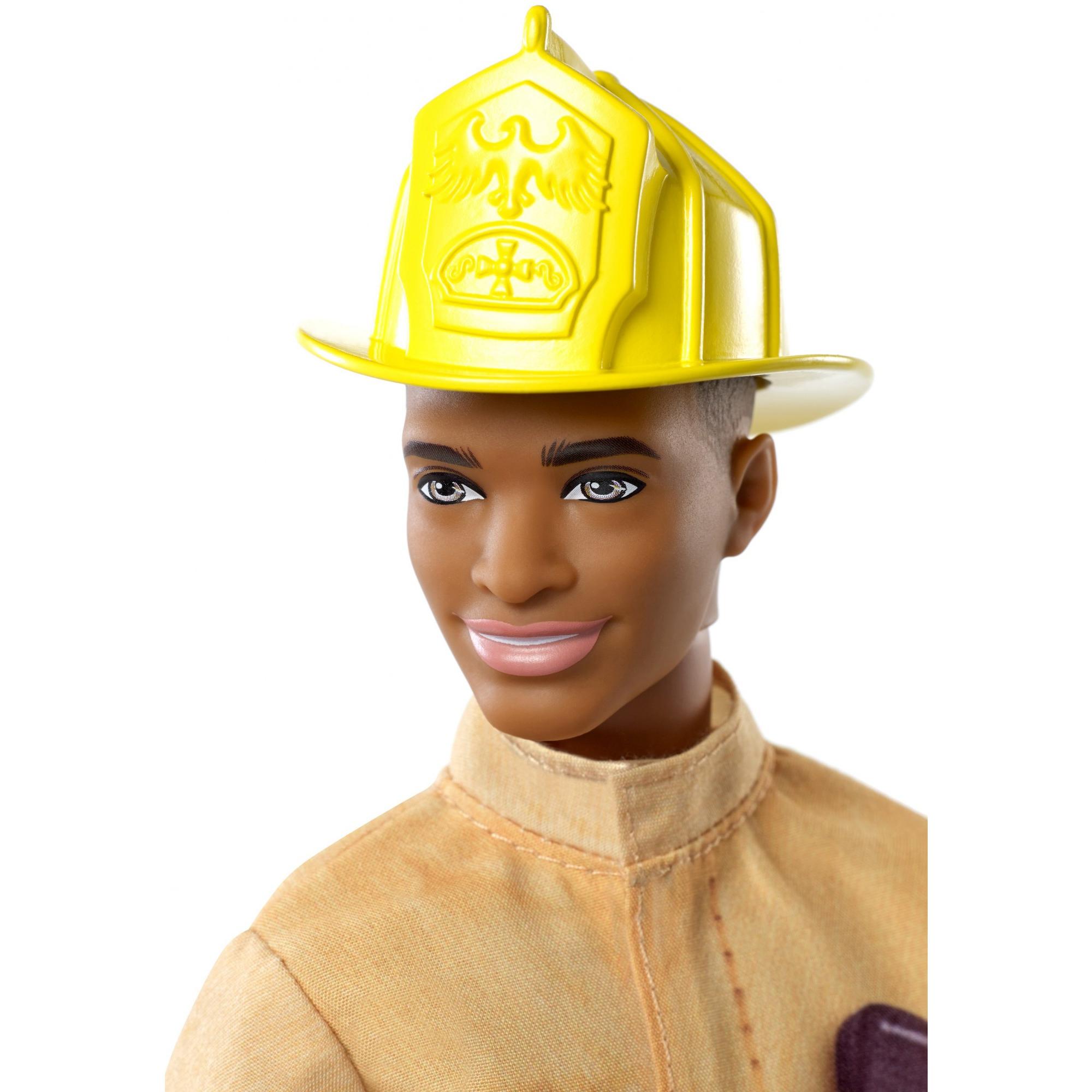 Barbie Ken Careers Firefighter Doll with Career-Themed Accessories - image 4 of 6