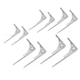 thumbnail image 4 of DOLITY 2 Pcs Support d'Étagère DIY Support Mural Angle Supports de Rangement 6 Pouces, 4 of 9