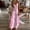 Pink, variant on ClodeEU Women's Printed V Neck Sleeveless Spaghetti Strap Summer Loose Tunic Maxi Dress Red,Womens Plus M