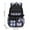 Black, variant on Large Capacity Waterproof Shoulder Bag - Lightweight Backpack with Bow Design & Multiple Pockets for Women, Travel, Shopping