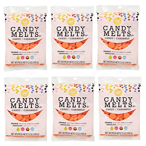Wilton 12 oz. Orange Candy Melts Candy, 6Count