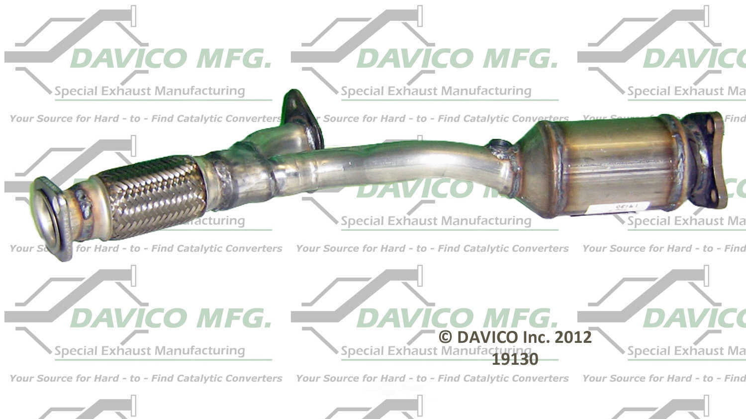 Davico Mfg 19130 Direct-Fit Catalytic Converter